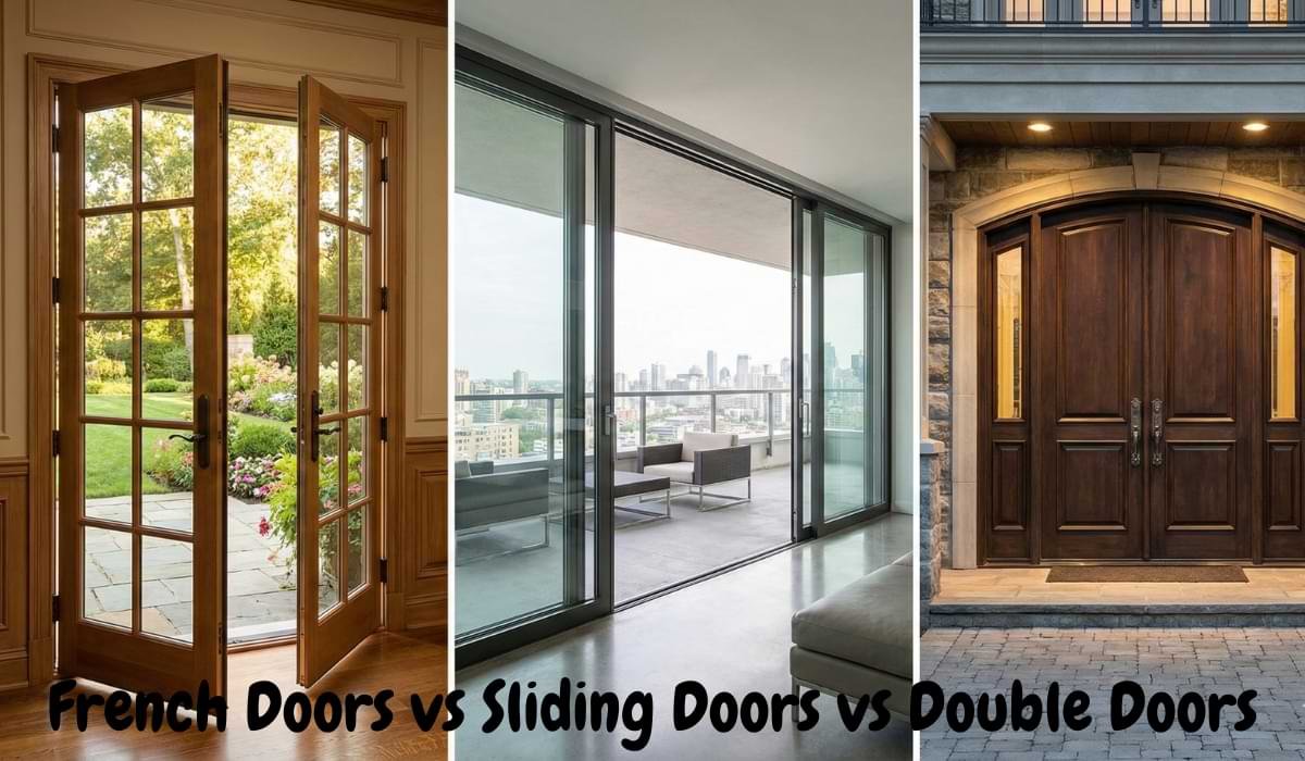 French Doors vs Sliding Doors vs Double Doors