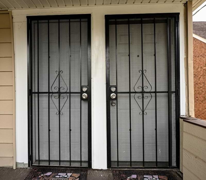 Double Security Screen Doors