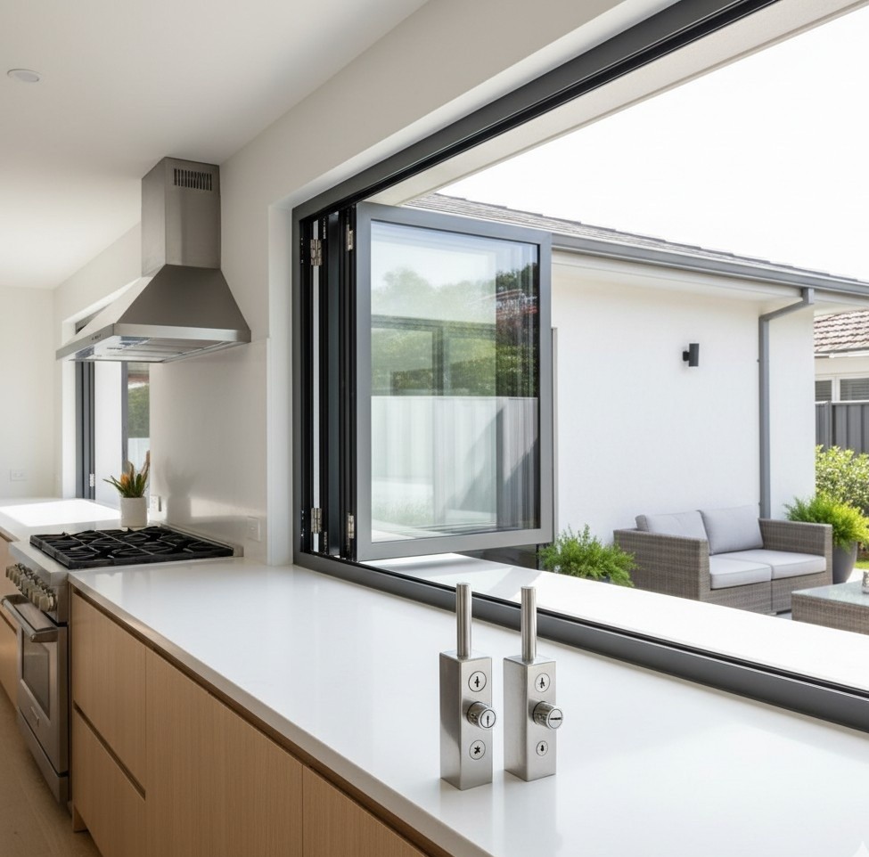 Safety & Security of Gas Strut Window