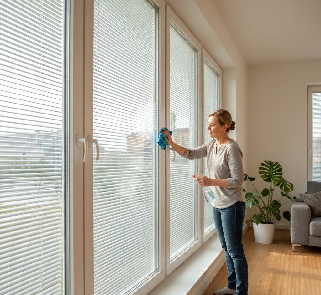 How to Maintain Vinyl Windows with Built-In Blinds for Long Life
