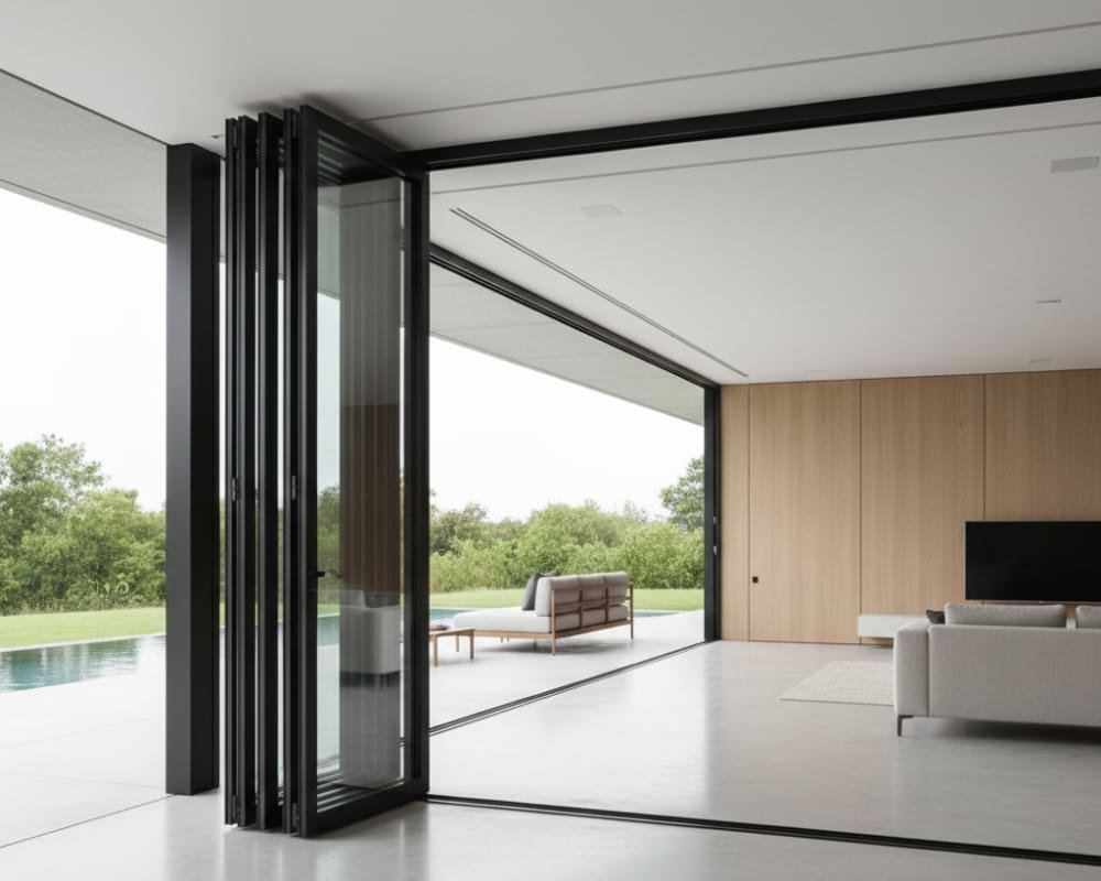 aluminum bifold windows