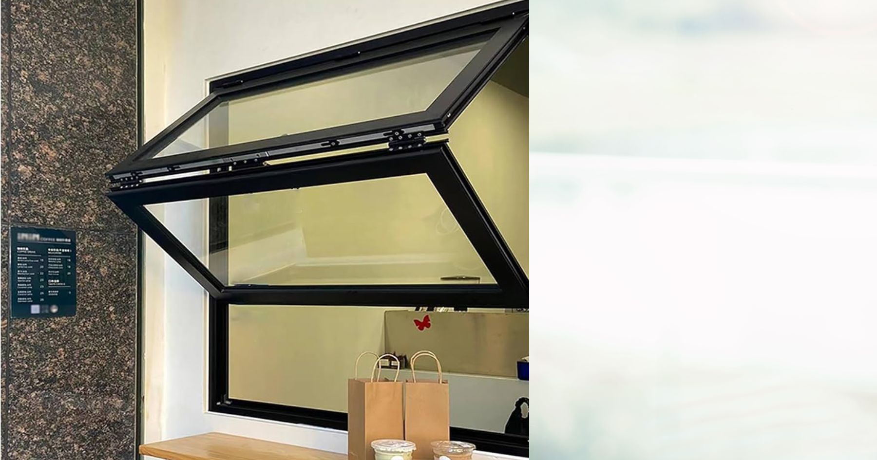 Sleek Aluminium Fold-Out Windows for Modern Homes