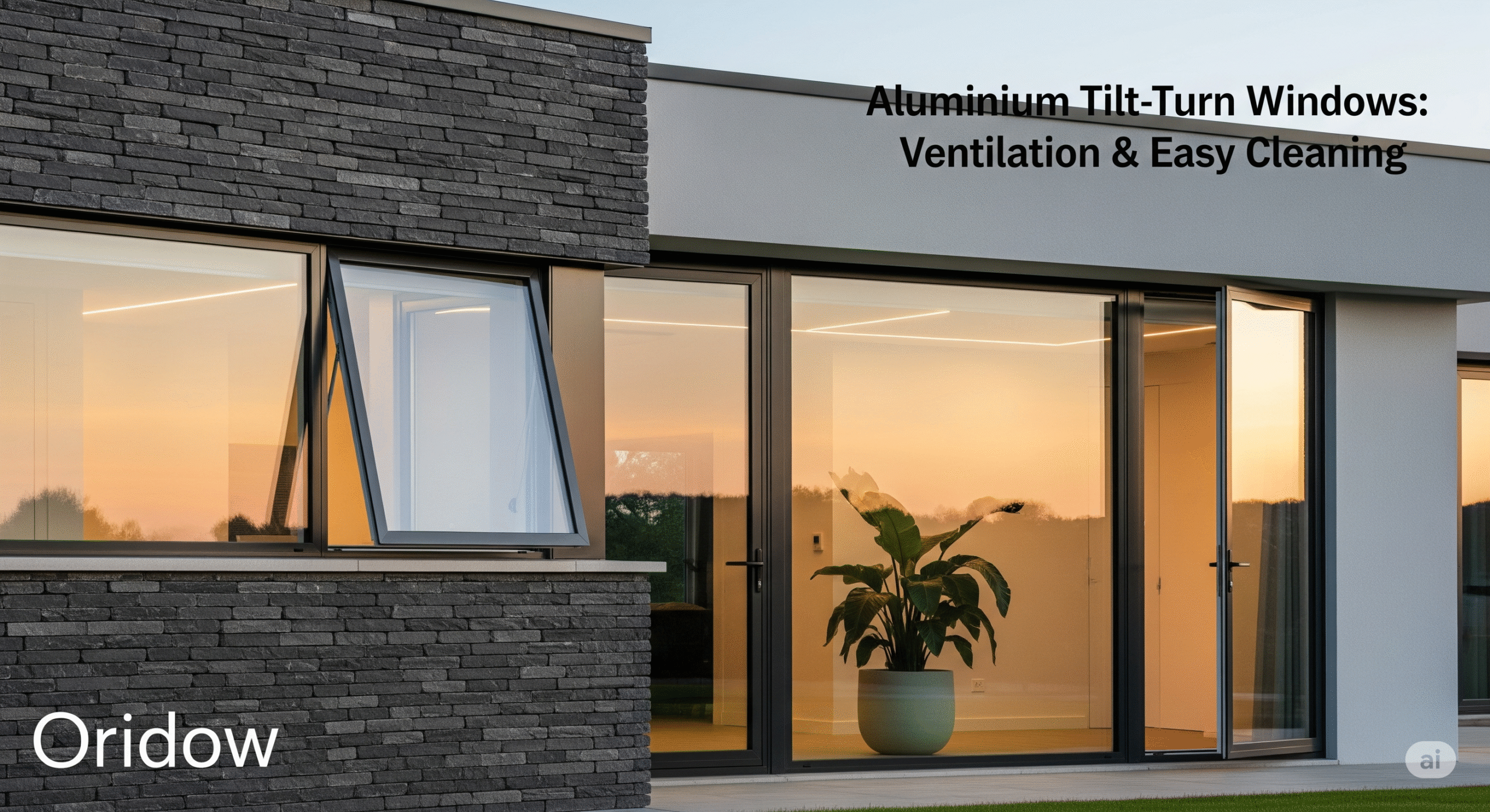 Aluminium Tilt-Turn Windows for Your Home
