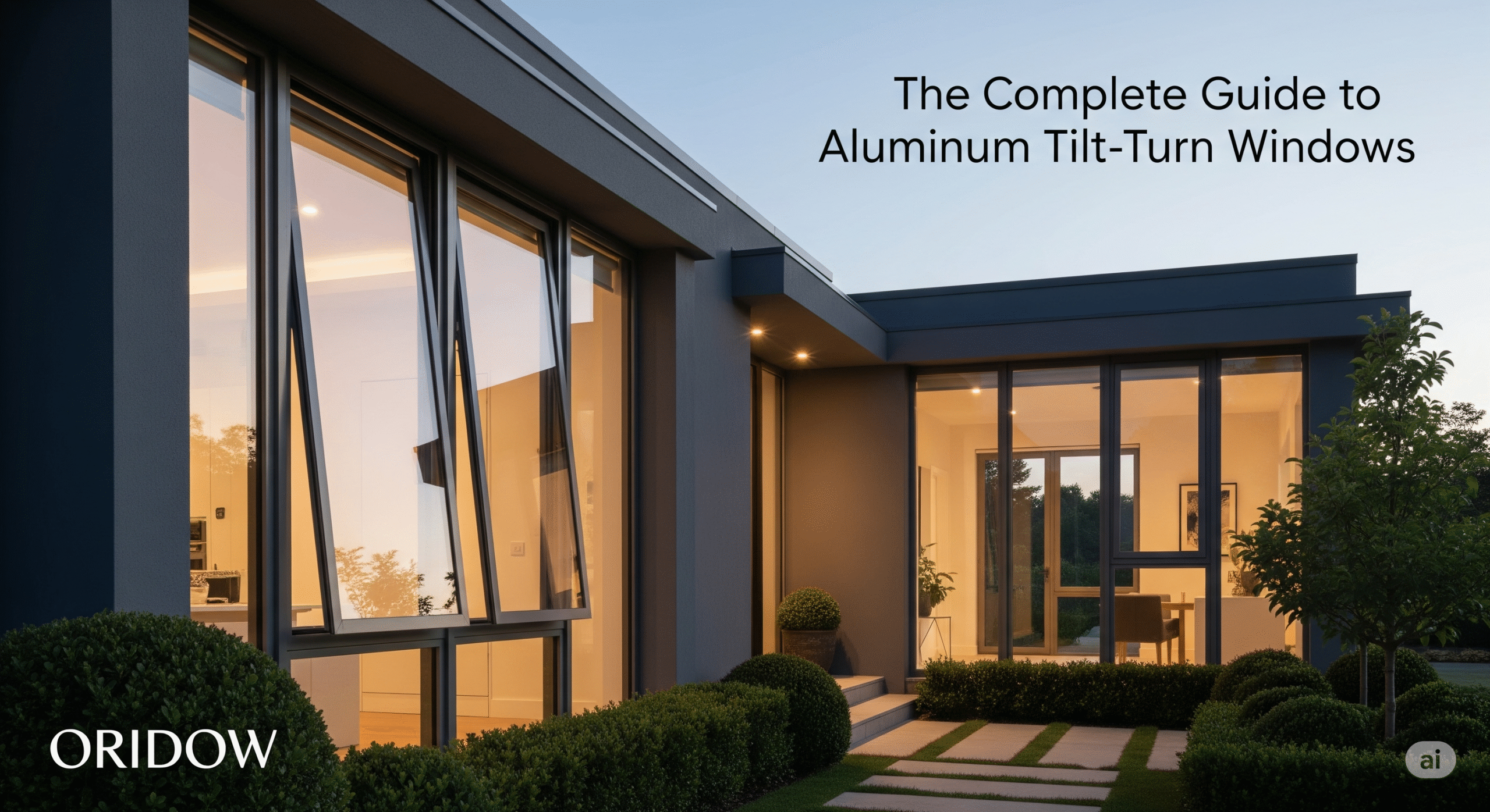 Aluminum Tilt-Turn Windows The Smart Choice for Modern Homes