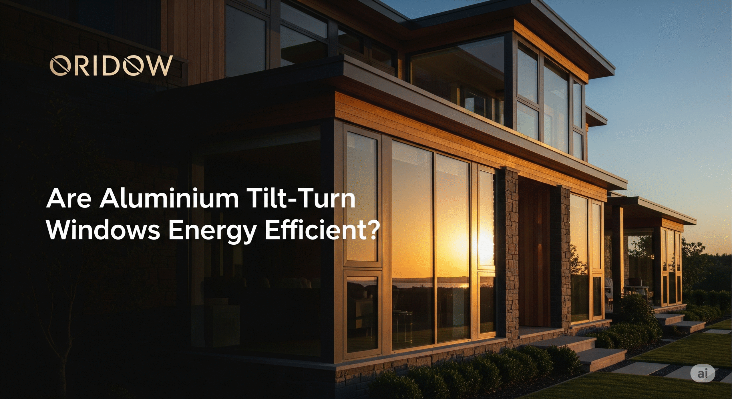 Are Aluminium Tilt-Turn Windows Energy Efficient? oridow