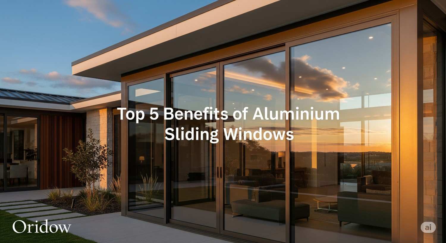 Top 5 Benefits of Aluminium Sliding Windows