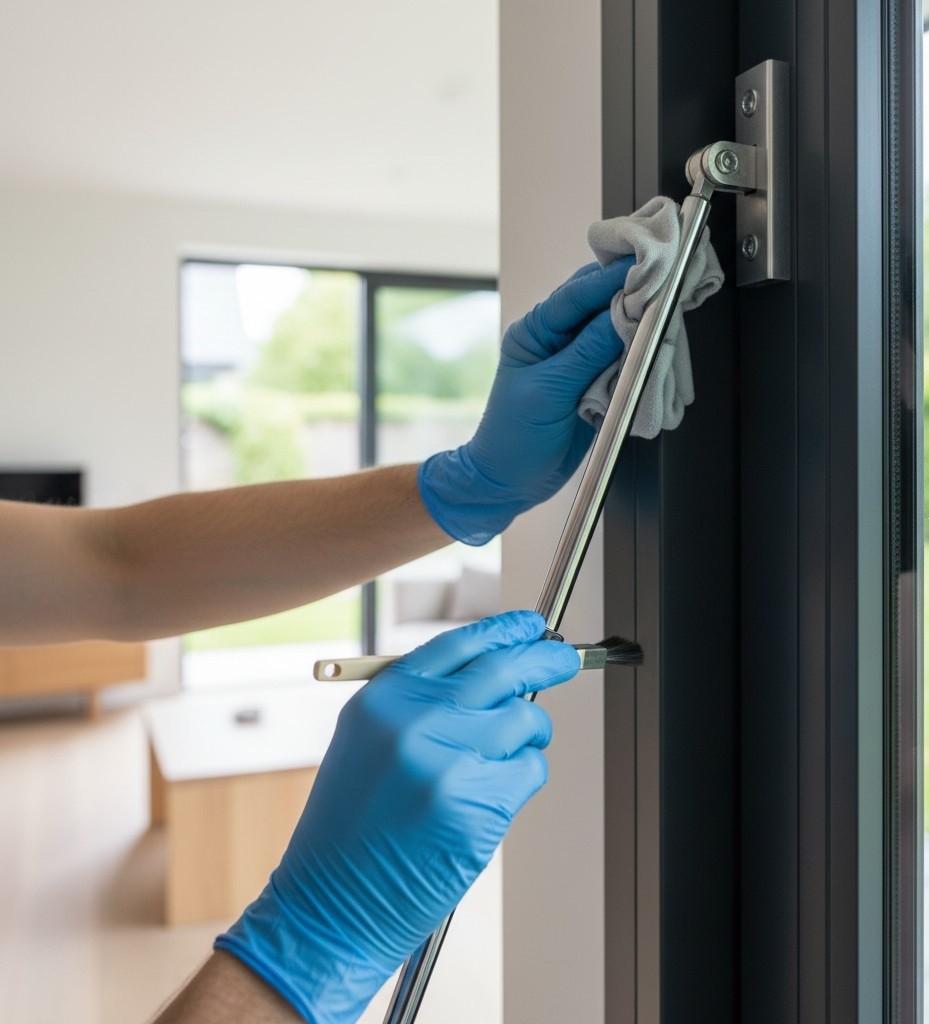 Frame & Hardware Inspectionof Gas Strut window