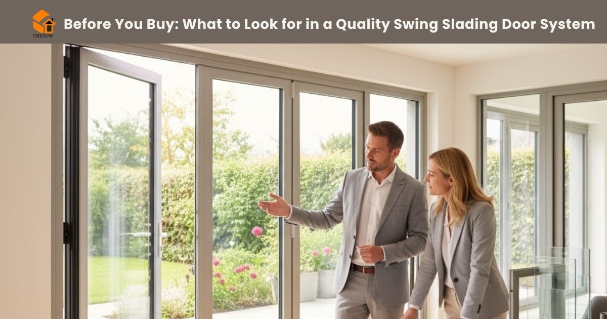 Before You Buy: What to Look for in a Quality Swing-Sliding Door System