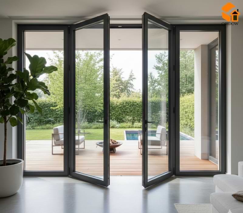 swing-sliding door system