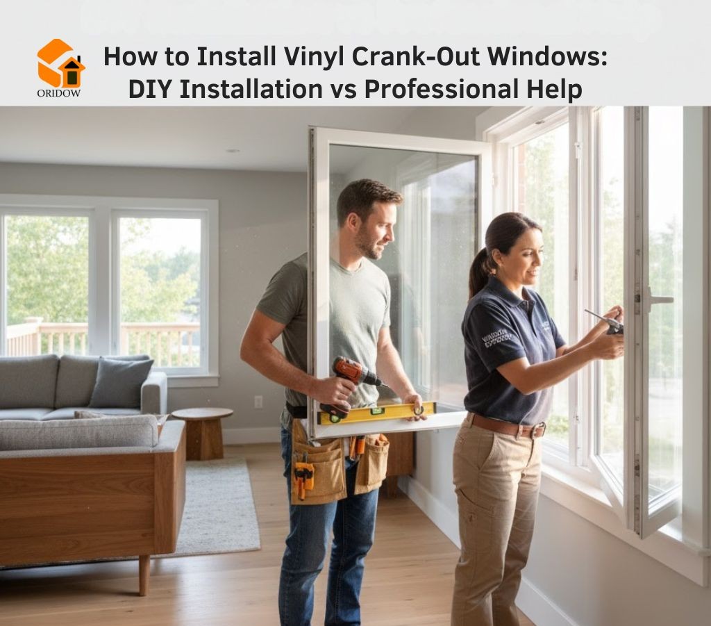 How to Install Vinyl Crank-Out Windows: DIY Installation vs Professional Help