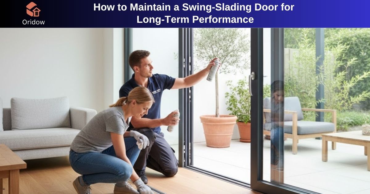 How to Maintain a Swing-Sliding Door for Long-Term Performance