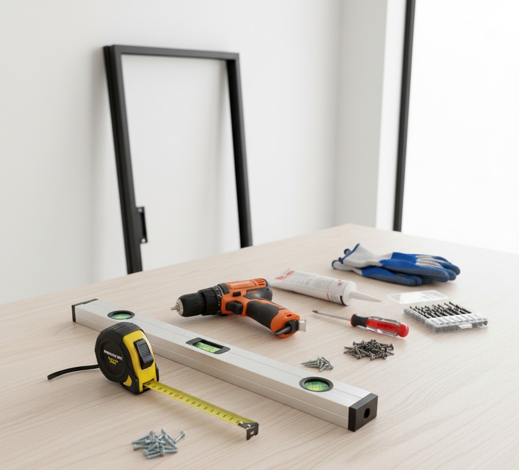 Pre-Installation Preparation- Swing Sliding Doors