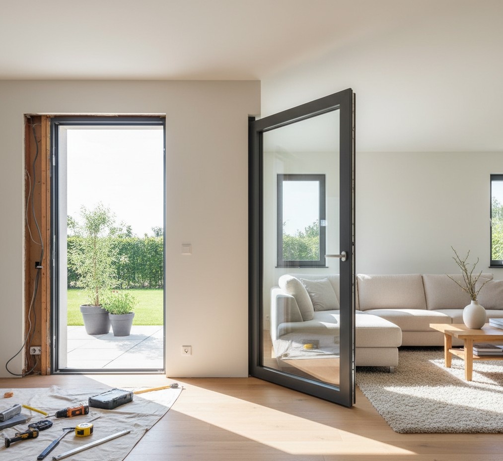 Easy DIY: Convert Your Sliding Door to a Swing Door