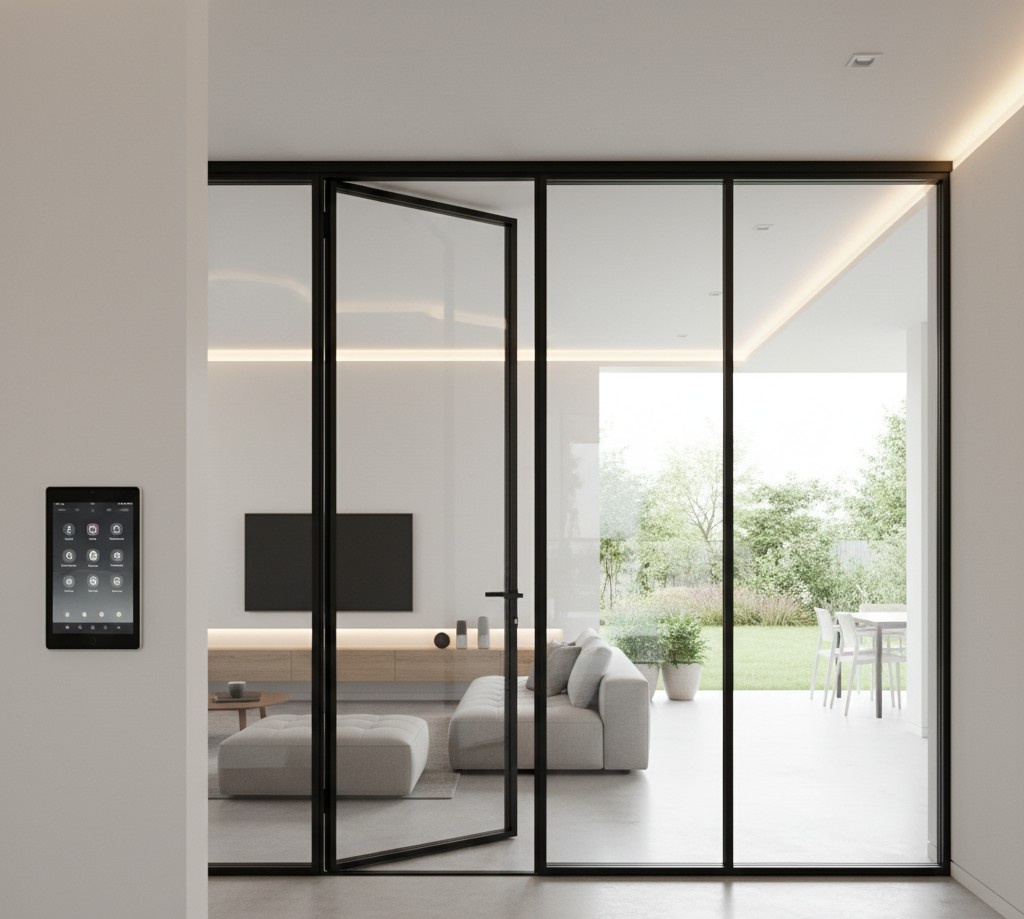 How to Integrate a Swing Sliding Door in a Smart Home Setup