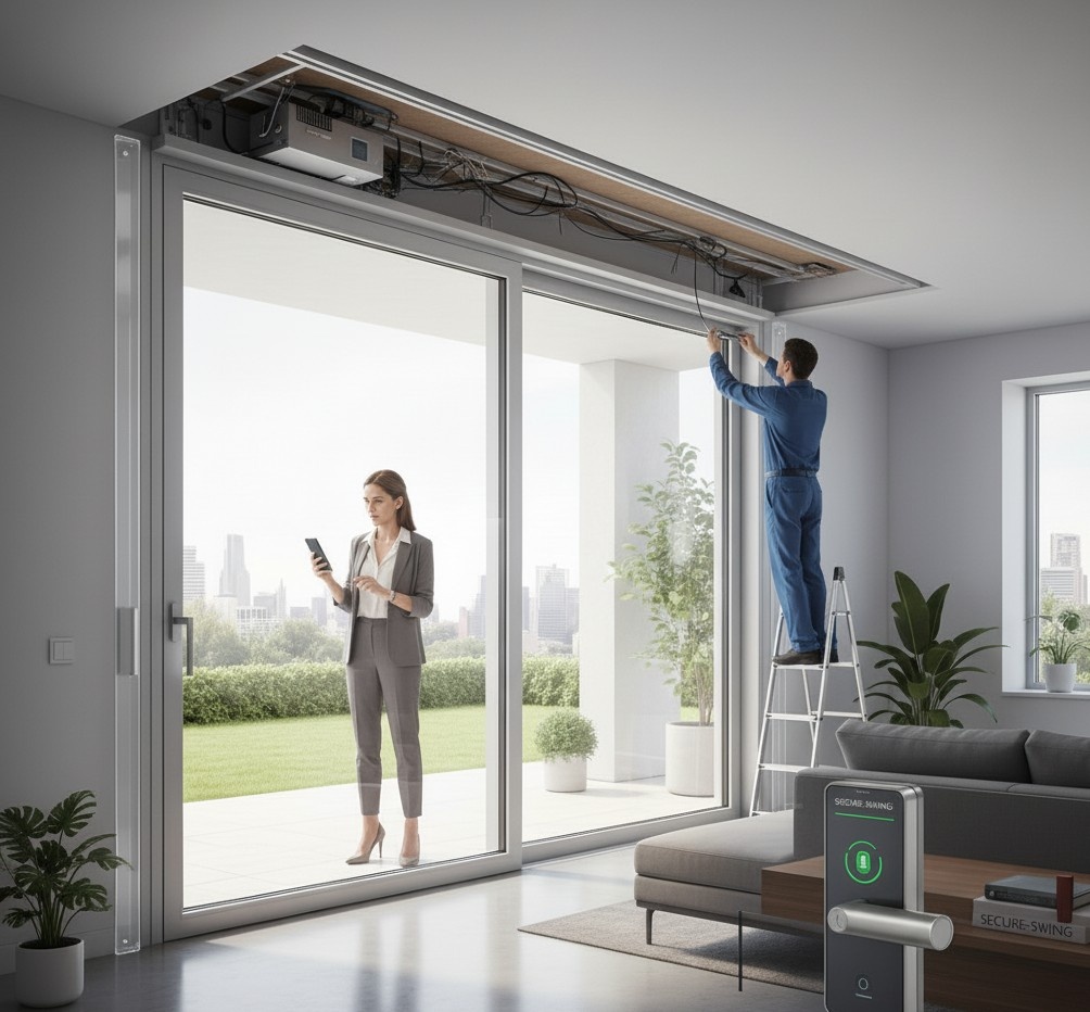 How to Integrate Swing Sliding Doors into Smart Systems