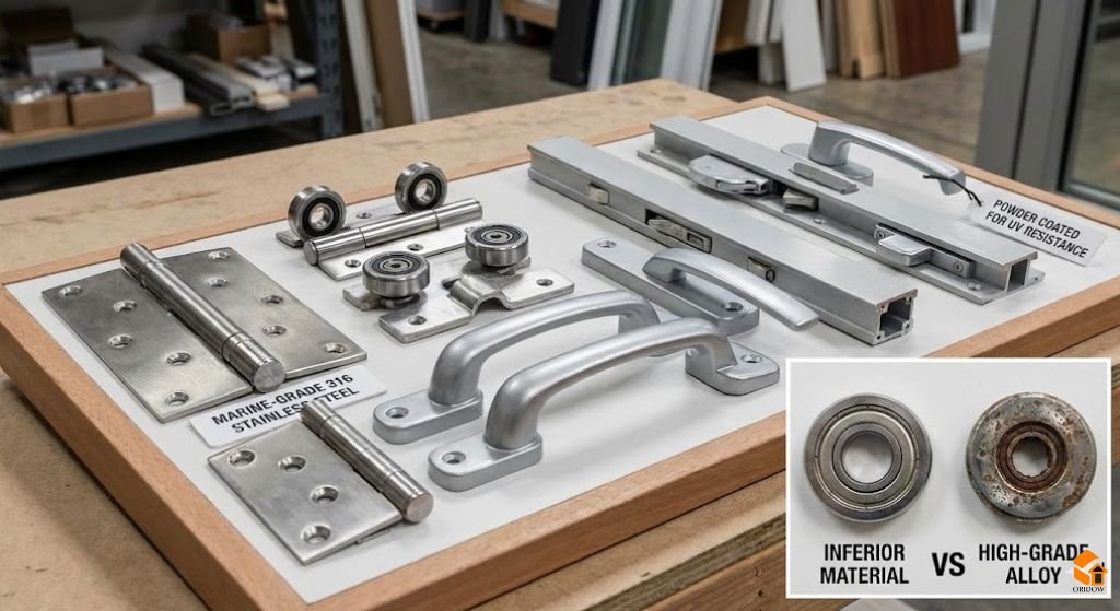 Material Quality and Corrosion Resistance - Aluminum Bifold Doors