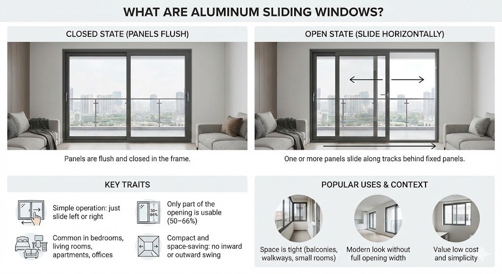 What Are Aluminum Sliding Windows?