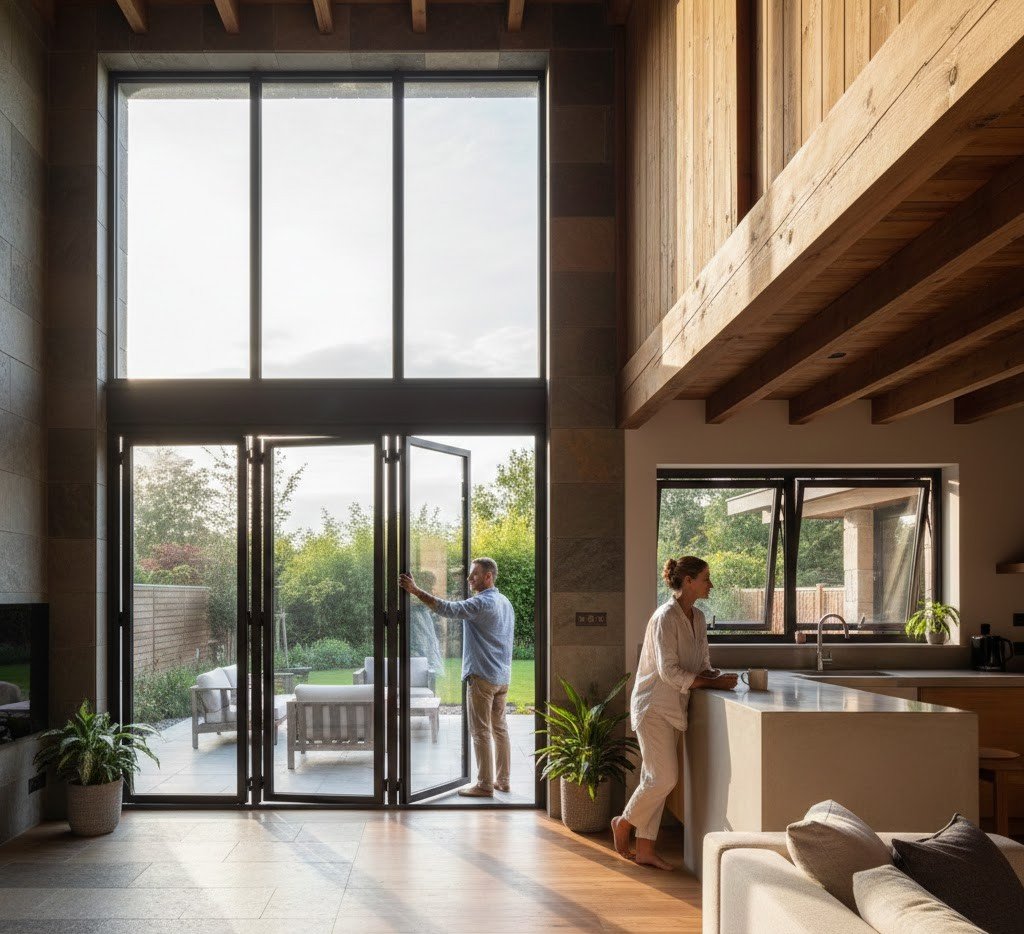 Top Folding Window Configurations for Small & Large Openings