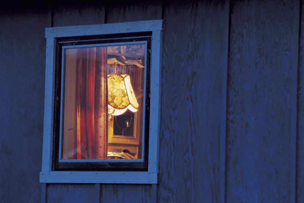uPVC window with glass