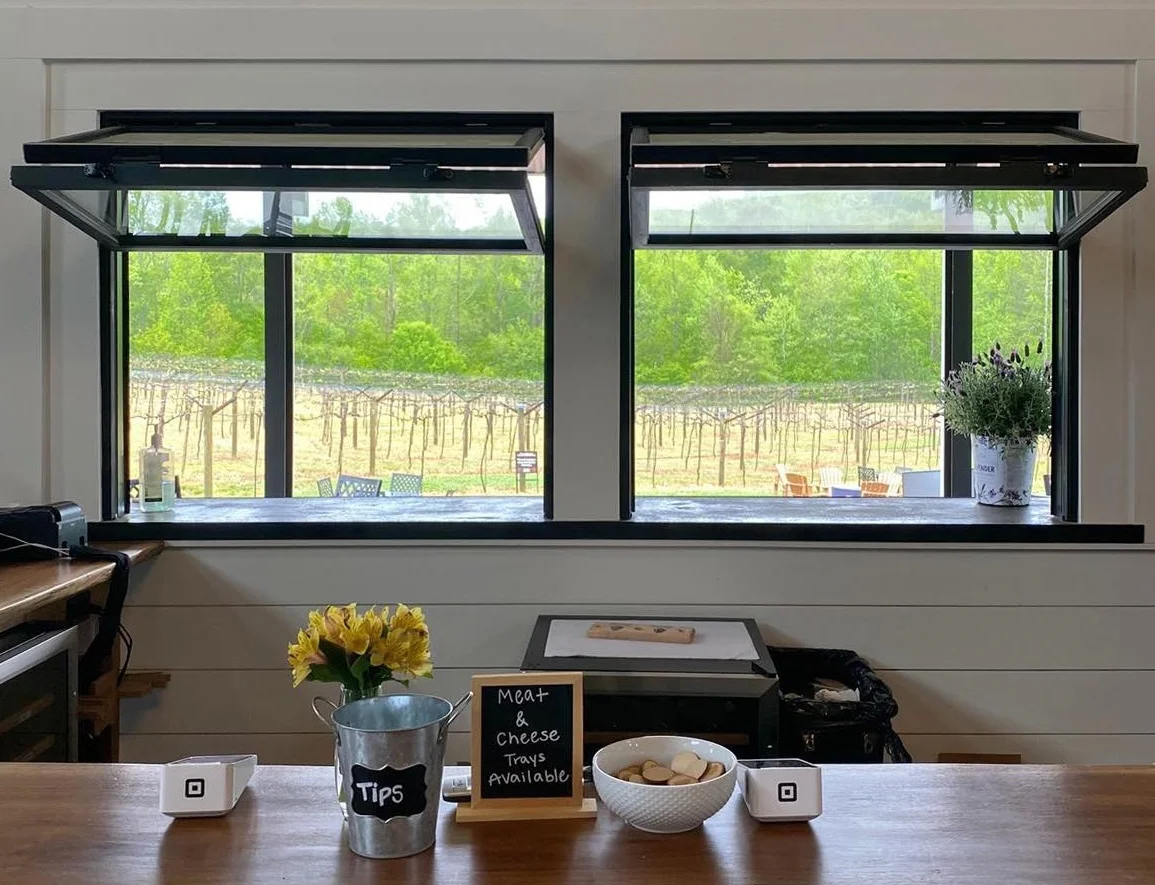 fold up window for restaurant