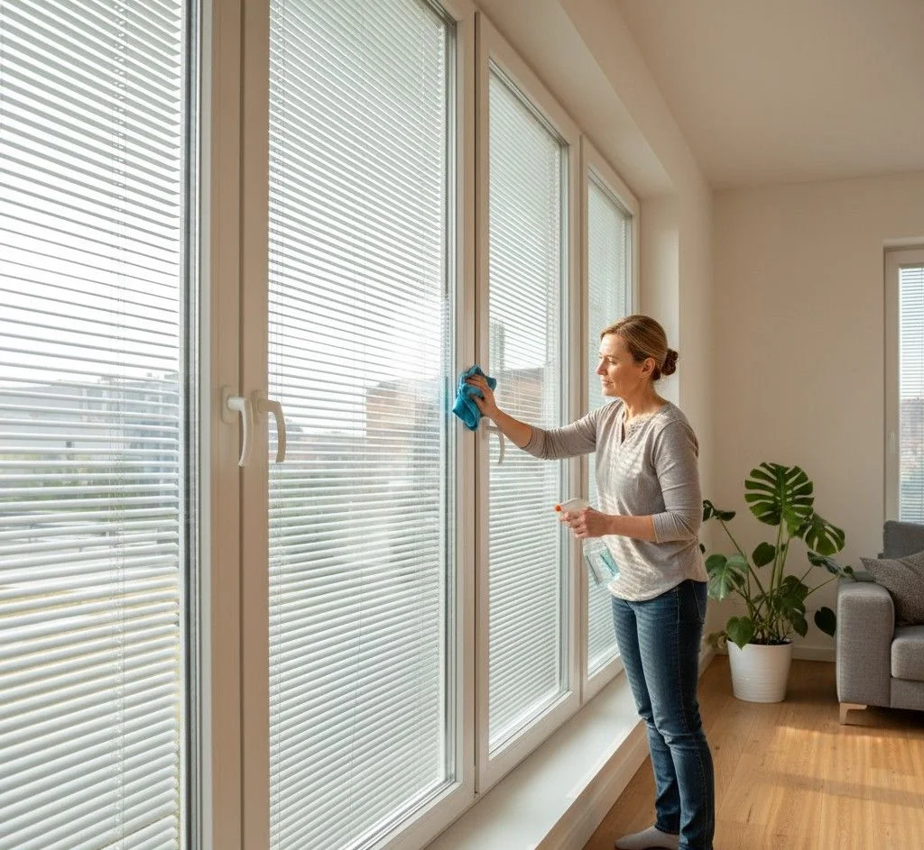 How to Maintain Vinyl Windows with Built-In Blinds for Long Life