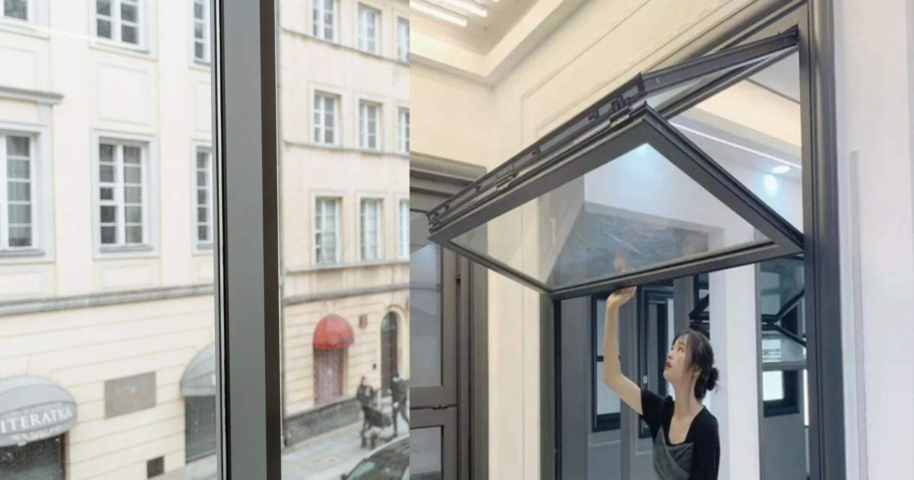 Aluminium Fold-Out Windows: Perfect for Modern Cafes & Restaurants