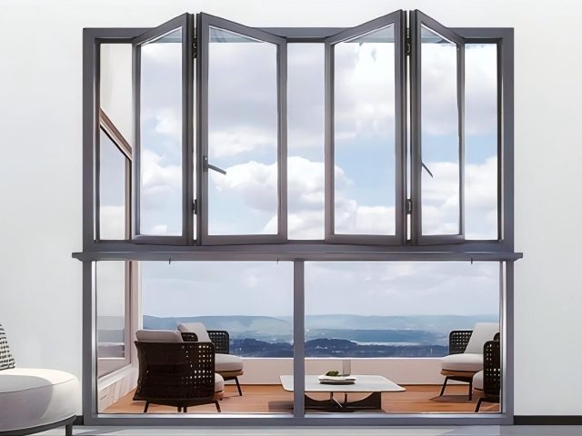 Free folding window