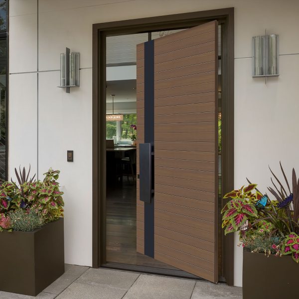 pivot entrance door